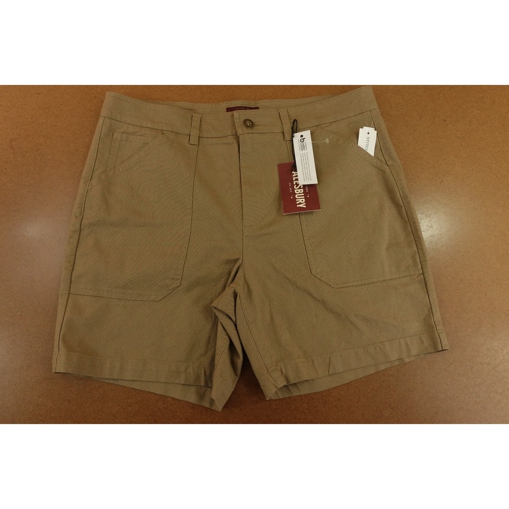 Alesbury Mens Size 35 Brown Nomad 7" Inseam Utility Shorts NWT